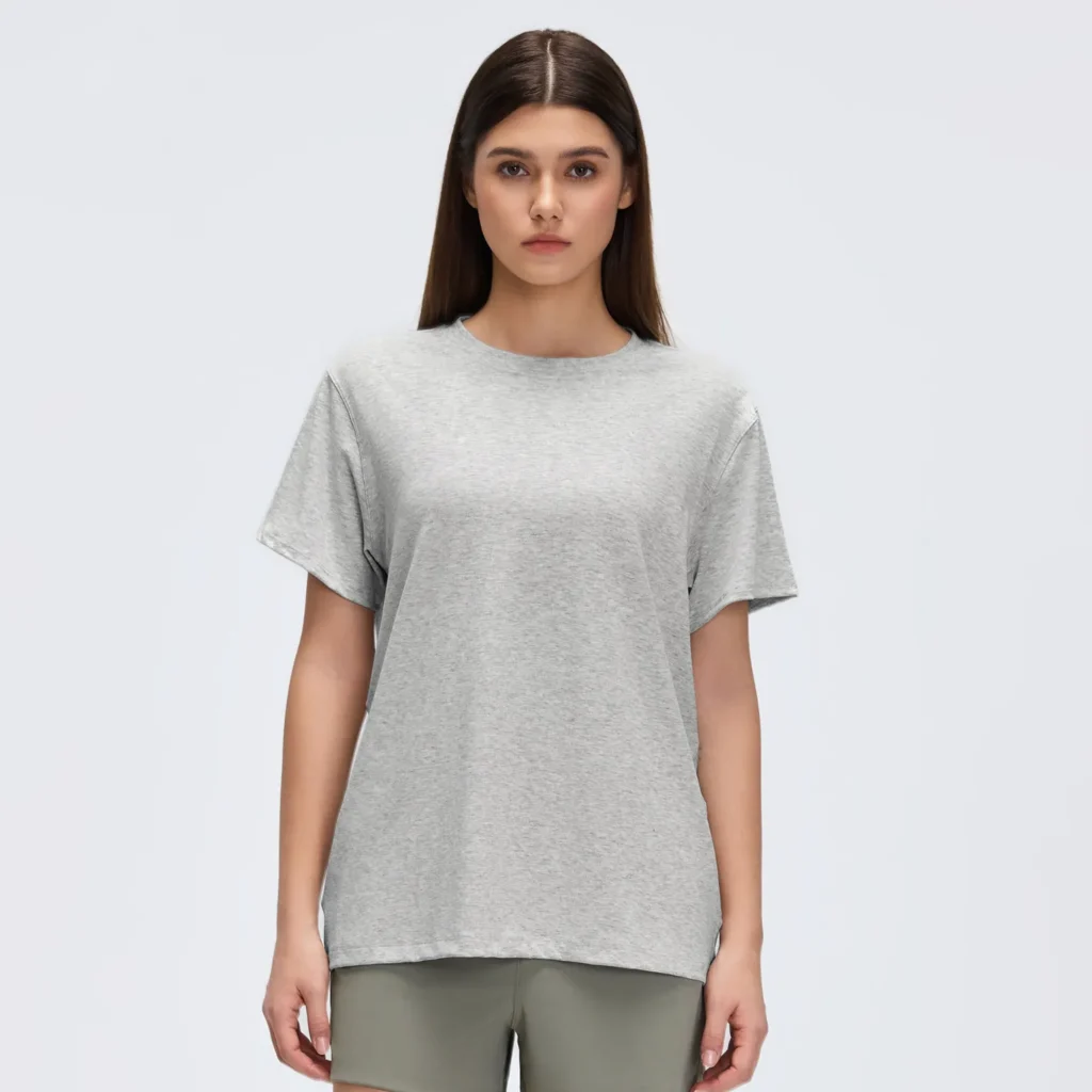 Short Sleeve Yoga Top Gymshark Wholesale Clothing Custom Gym Wear Manufacturers Bulk Workout Shirts