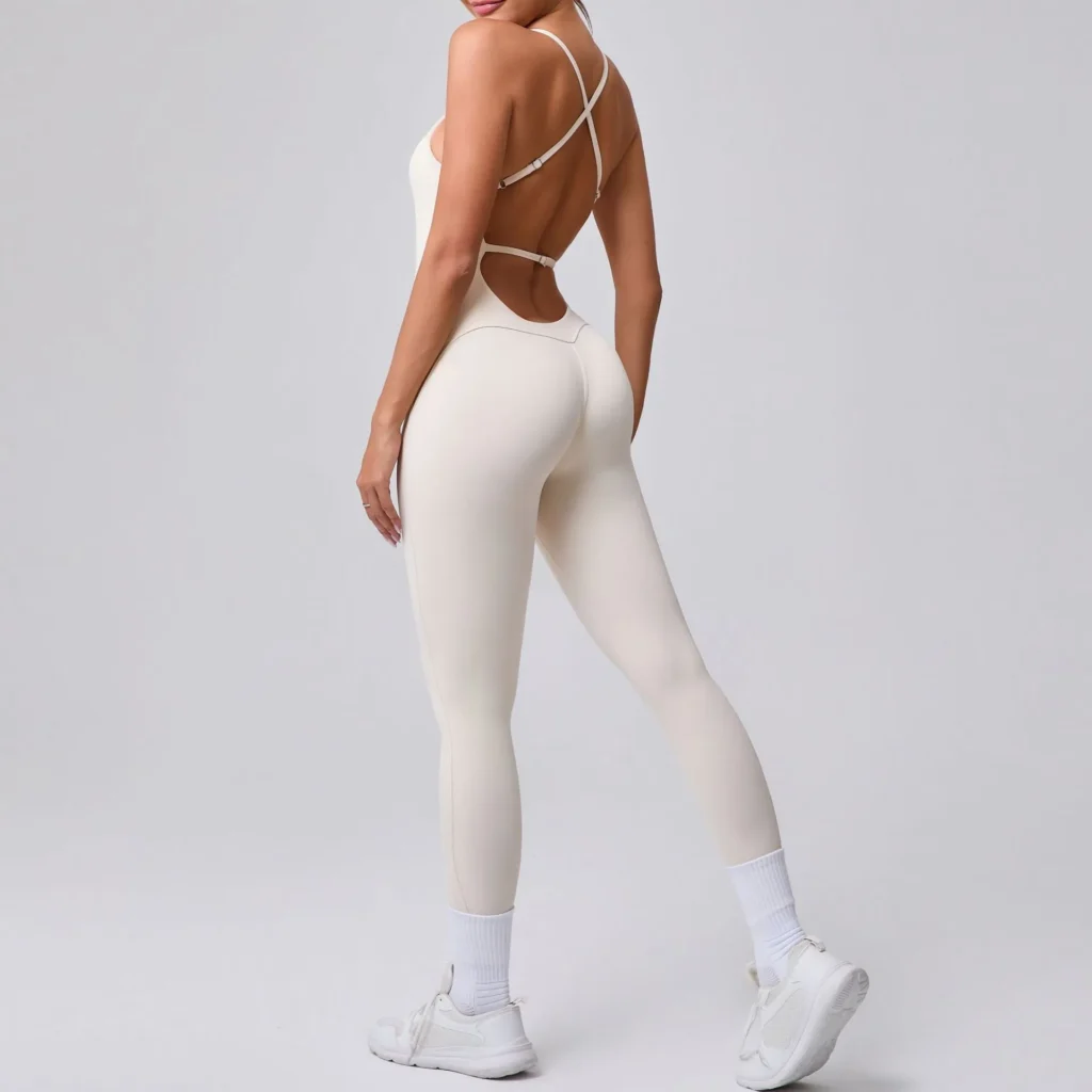 Gym Jumpsuit Long Workout Jumpsuit Manufacturer One Piece Athletic Jumpsuit Skims Jumpsuit