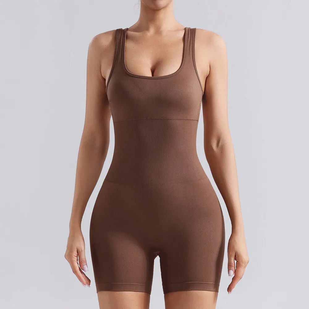 Sport Fitness Jumpsuits Gym Jumpsuit Clothing For Women Yoga Jumpsuit Short