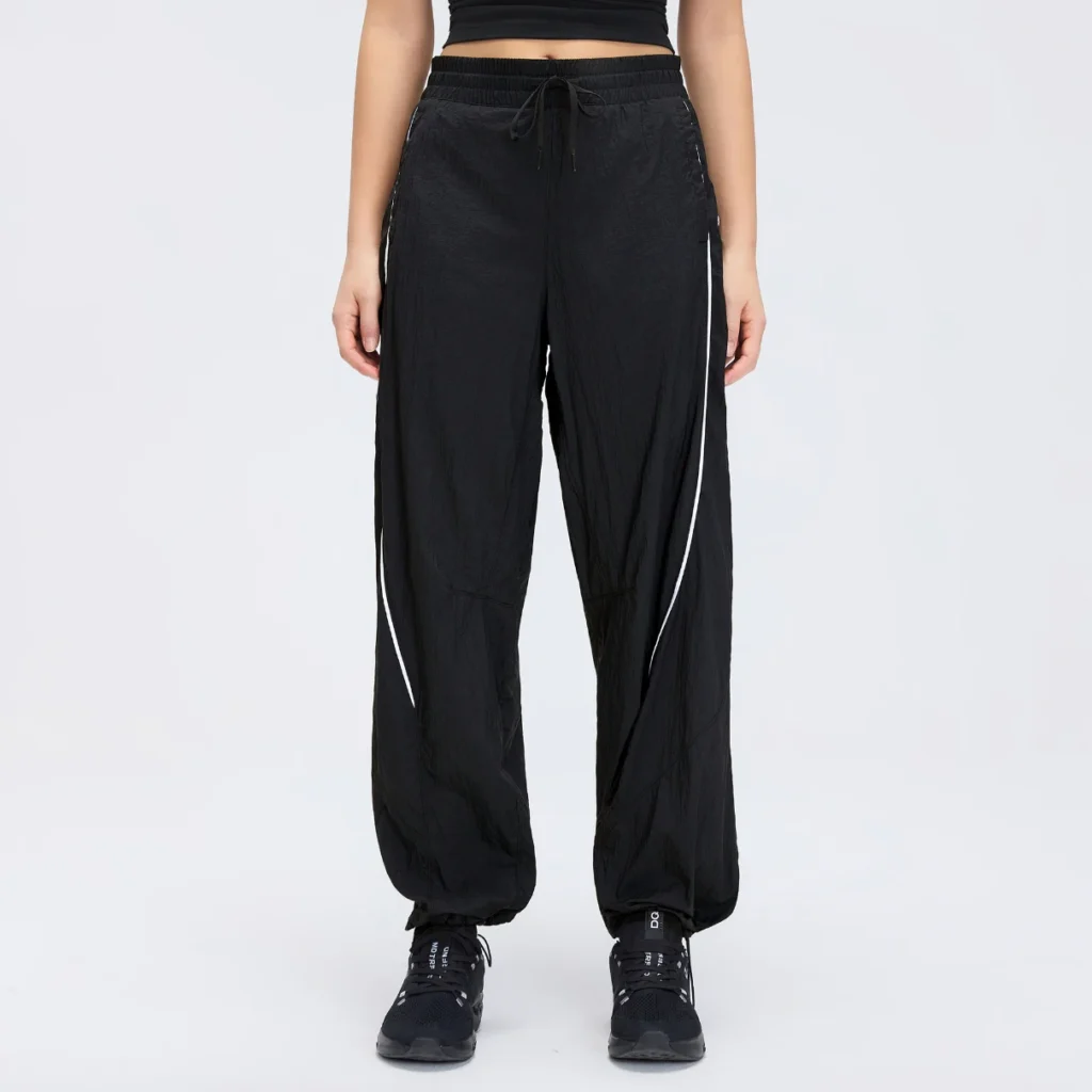 Shark Workout Apparel Elastic Waist Loose Sweatpant Loose Fitting Exercise Pants