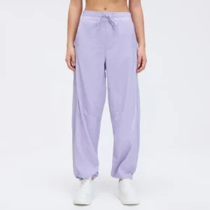 Shark Workout Apparel Elastic Waist Loose Sweatpant Loose Fitting Exercise Pants