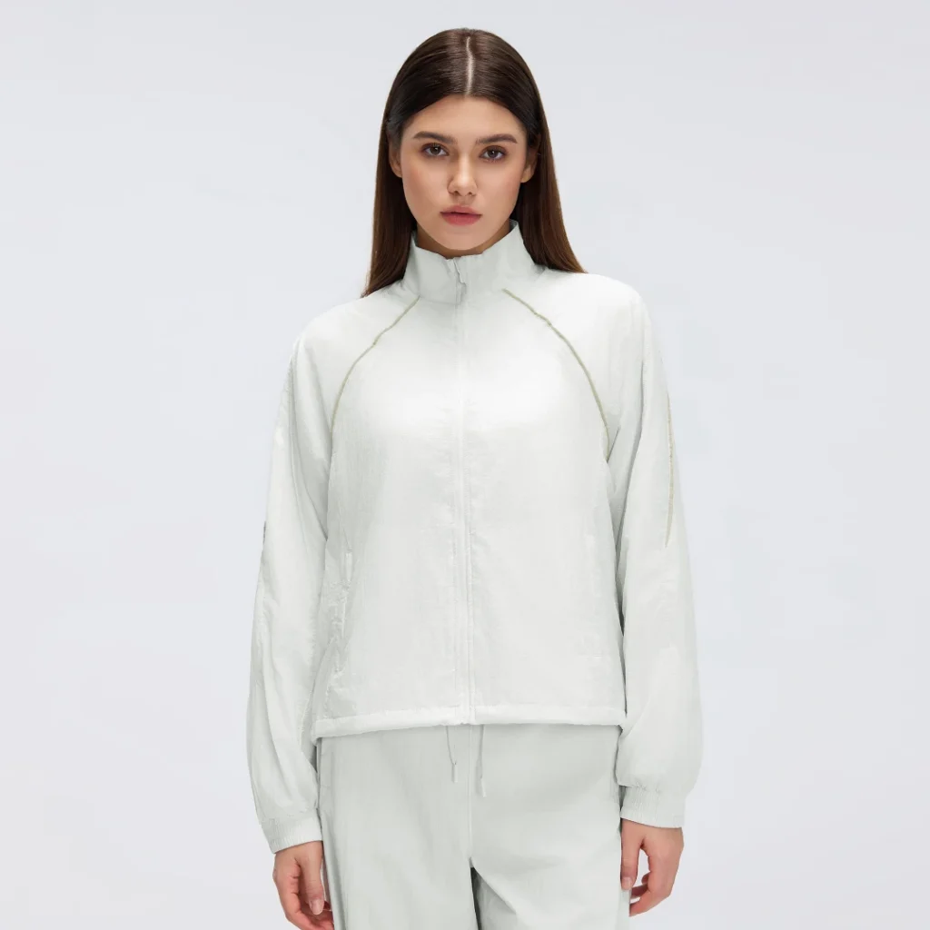 Wholesale Athletic Clothing Light Athletic Jacket Gym Jackets For Women's