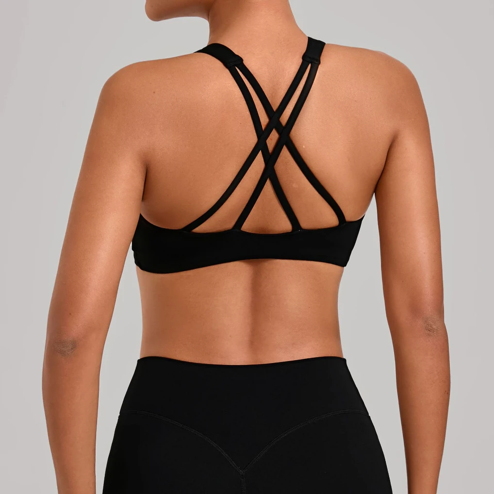 Wholesale Sports Bras Best Material For Bras Activewear Brands Function Minimal Style
