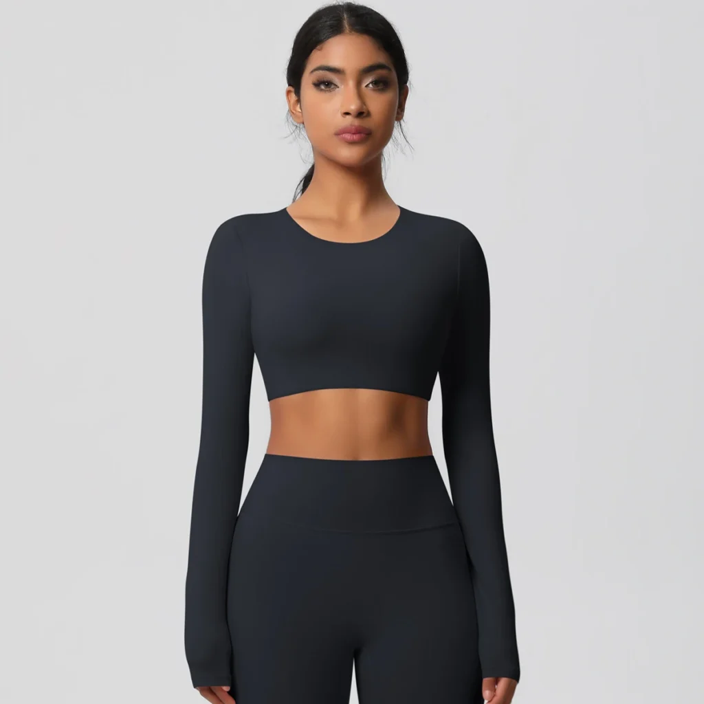 Sparks Clothing Slim Fit Long Sleeve Yoga Tops Sports Apparel Manufacturers China