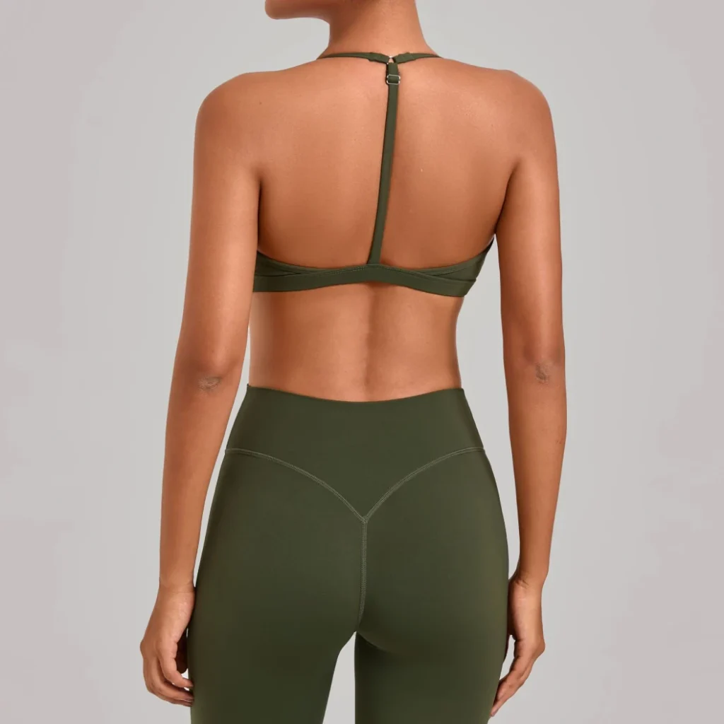 Sports Bra with Spaghetti Straps Private Label Activewear Manufacturer Regular Bra Vs Sports Bra