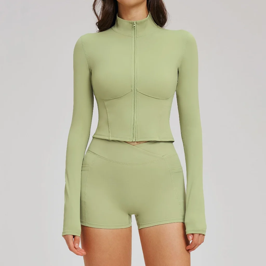 Private Label Athletic Wear Lightweight Workout Jacket Manufacturer Pink Athletic Jacket Custom Workout Wear