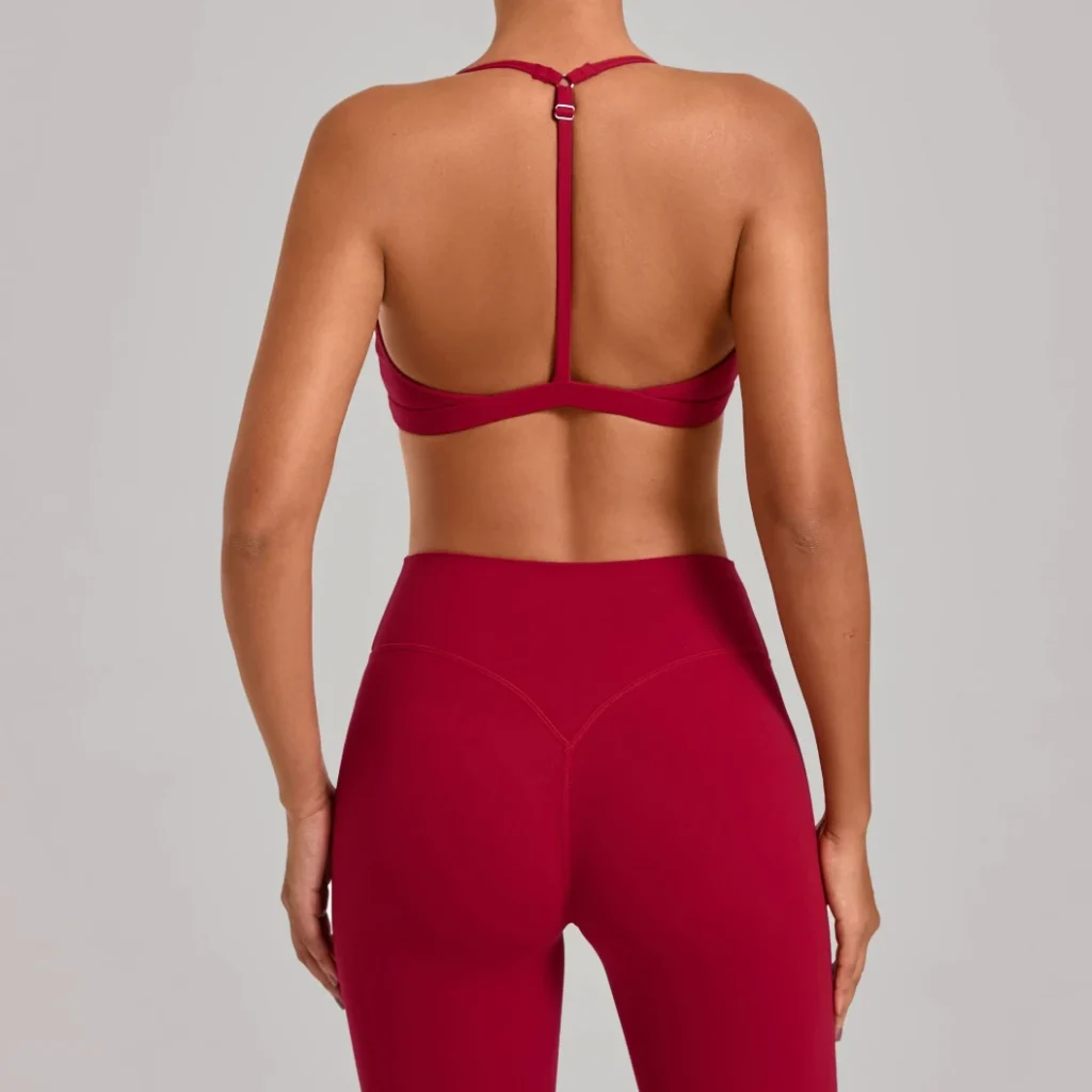 Sports Bra with Spaghetti Straps Private Label Activewear Manufacturer Regular Bra Vs Sports Bra