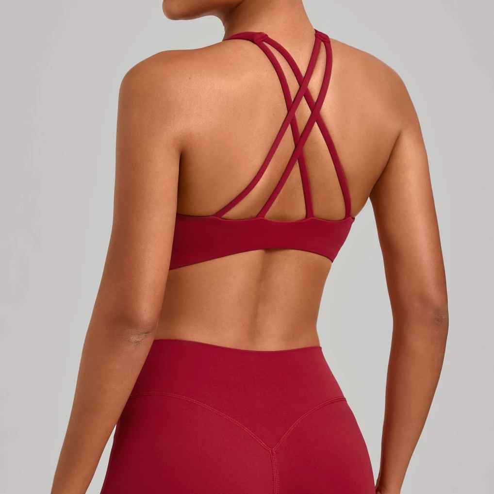 Wholesale Sports Bras Best Material For Bras Activewear Brands Function Minimal Style