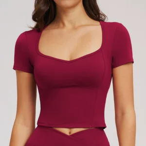 Private Label Sportswear Workout Short Sleeve Tops Custom Sportswear Providers Design Assistance For Teams