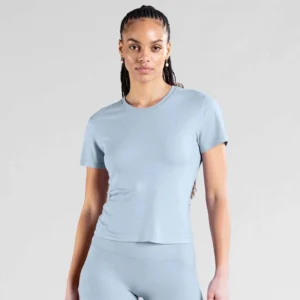 Seamless Athletic Wear Sportswear Articles Short Sleeve Yoga Top Seamless Manufacturer