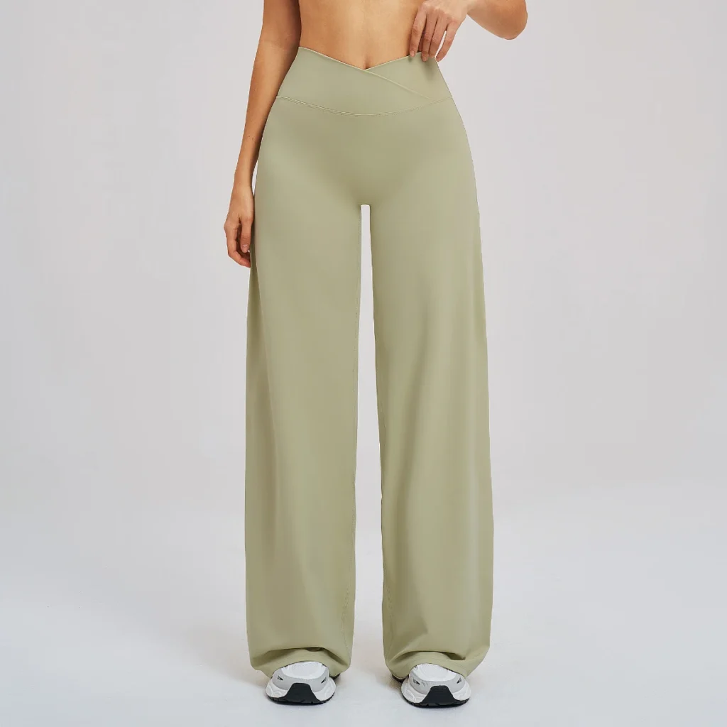 Yoga Pants VS Flared Leggings Private Label Athletic Wear Athletic Apparel Manufacturers China