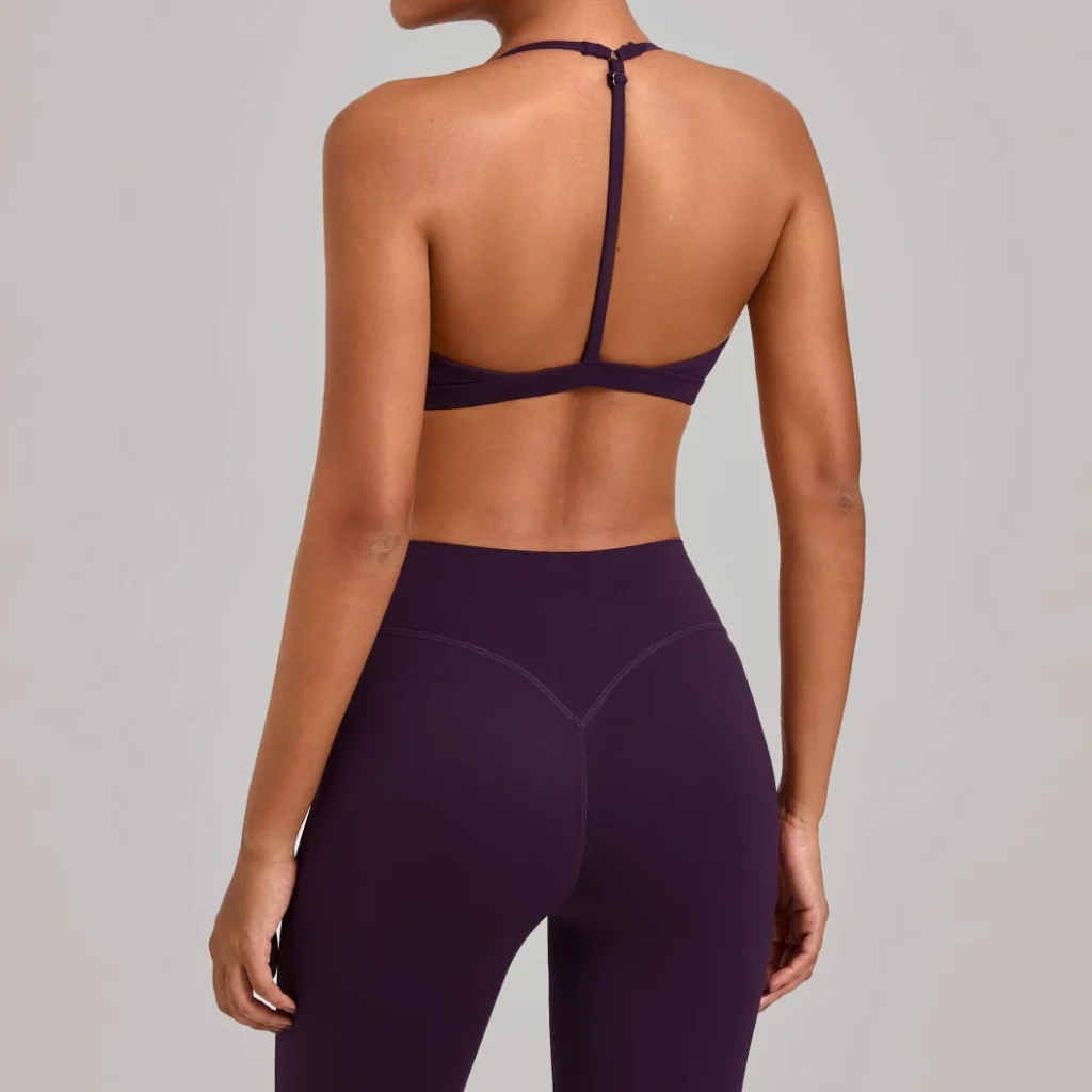 Sports Bra with Spaghetti Straps Private Label Activewear Manufacturer Regular Bra Vs Sports Bra