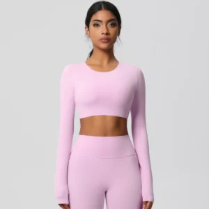 Sparks Clothing Slim Fit Long Sleeve Yoga Tops Sports Apparel Manufacturers China