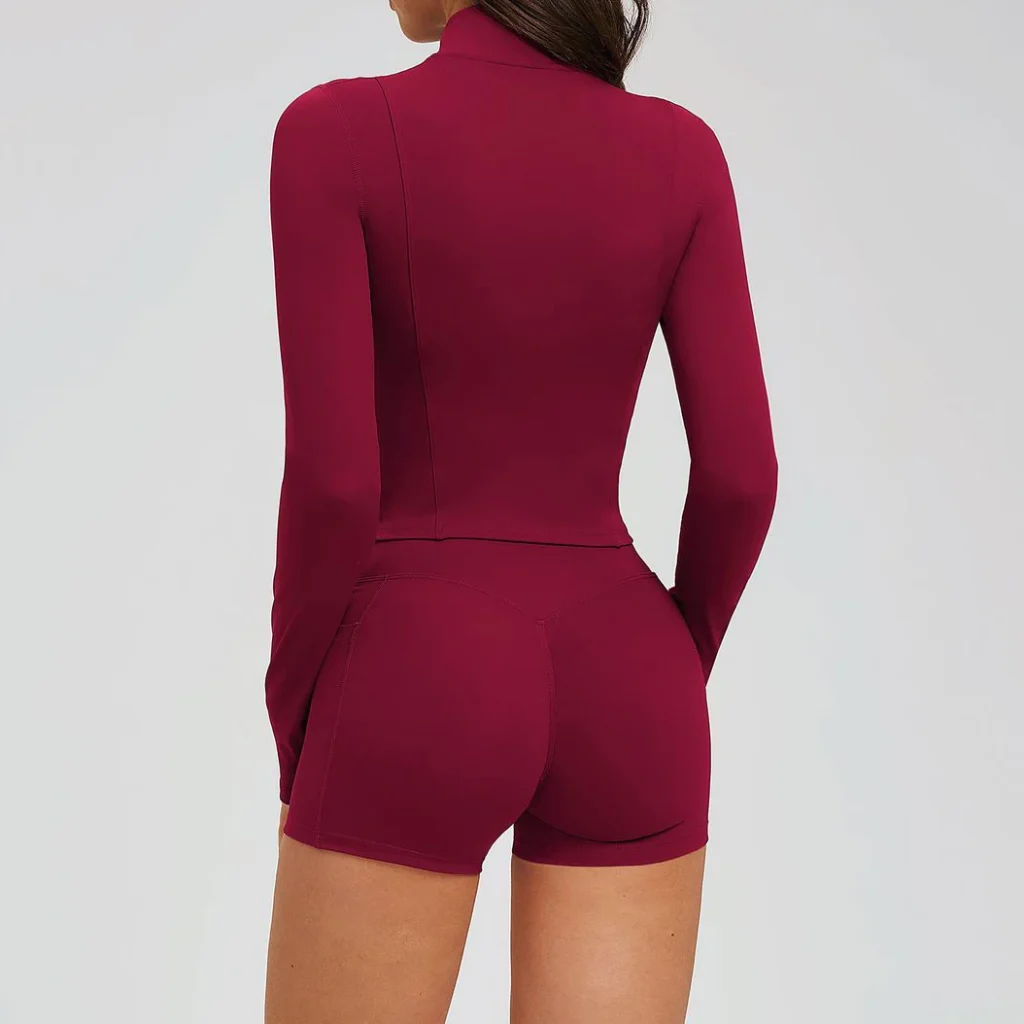 Private Label Athletic Wear Lightweight Workout Jacket Manufacturer Pink Athletic Jacket Custom Workout Wear