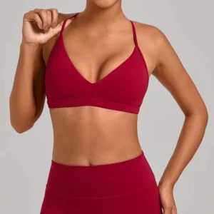 Sports Bra with Spaghetti Straps Private Label Activewear Manufacturer Regular Bra Vs Sports Bra