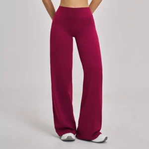 Custom Athletic Apparel Yoga Pants VS Flared Leggings Private Label Athletic Wear Manufacturers