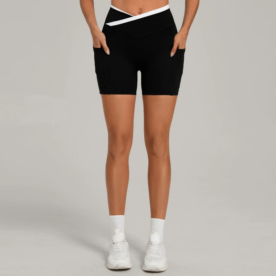 Booty Shorts Activewear Sport Shorts Wholesale Ruched Shorts Sport Fitness Apparel Manufacturers