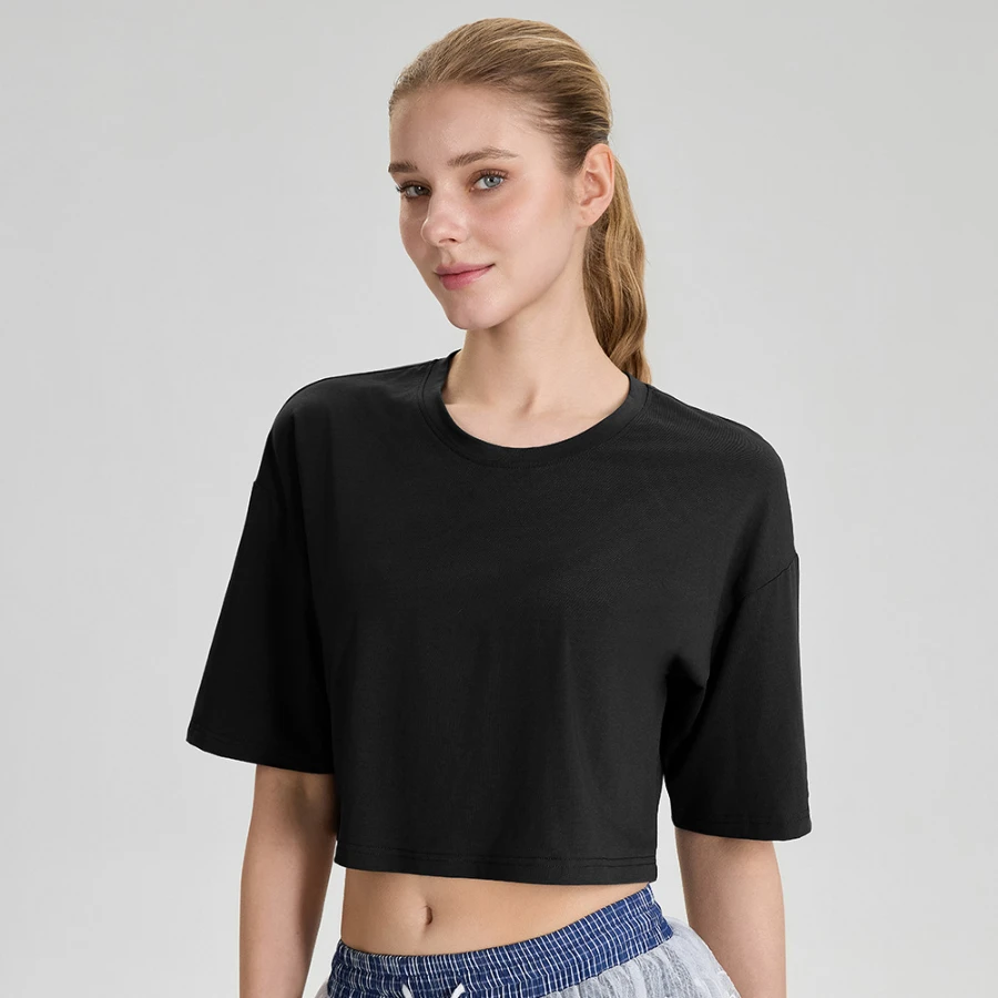 Personalized Workout Shirts Women's Workout Athletic Tops Sparkly Sportswear T-Shirts Manufacturer