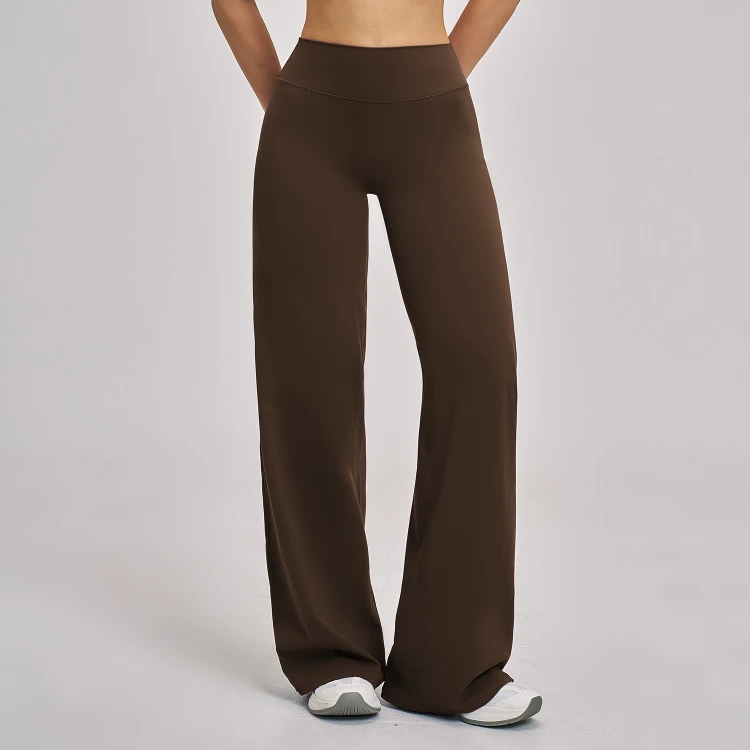 Custom Athletic Apparel Yoga Pants VS Flared Leggings Private Label Athletic Wear Manufacturers