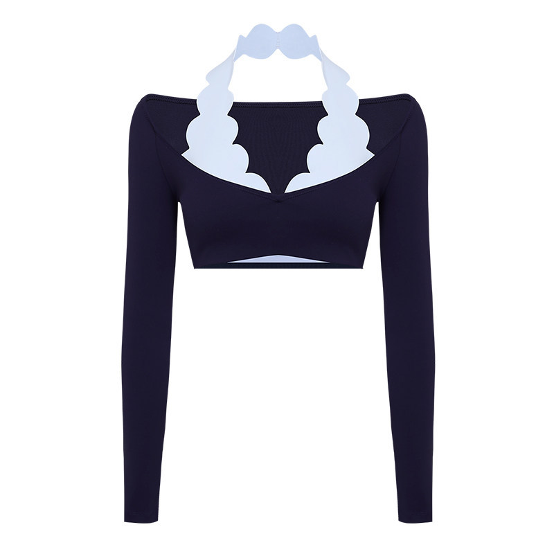 Custom Gym Clothing Ladies Gym Wear Manufacturer Sportswear Material Suppliers Halter Bra Sportswear