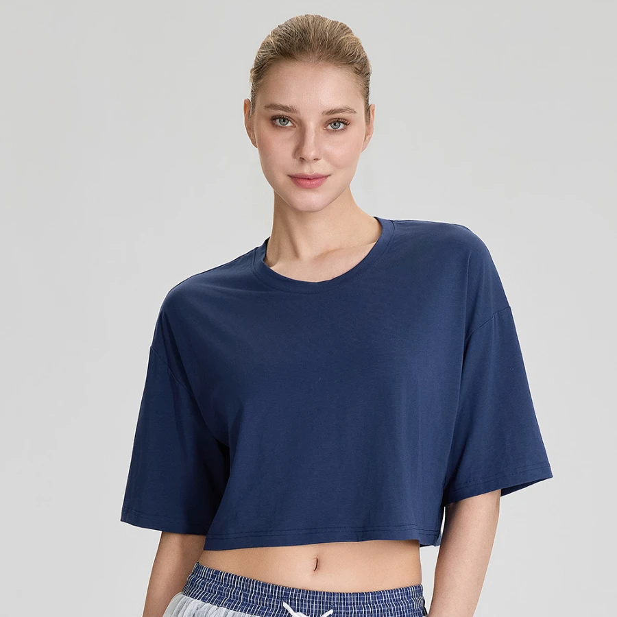 Personalized Workout Shirts Women's Workout Athletic Tops Sparkly Sportswear T-Shirts Manufacturer