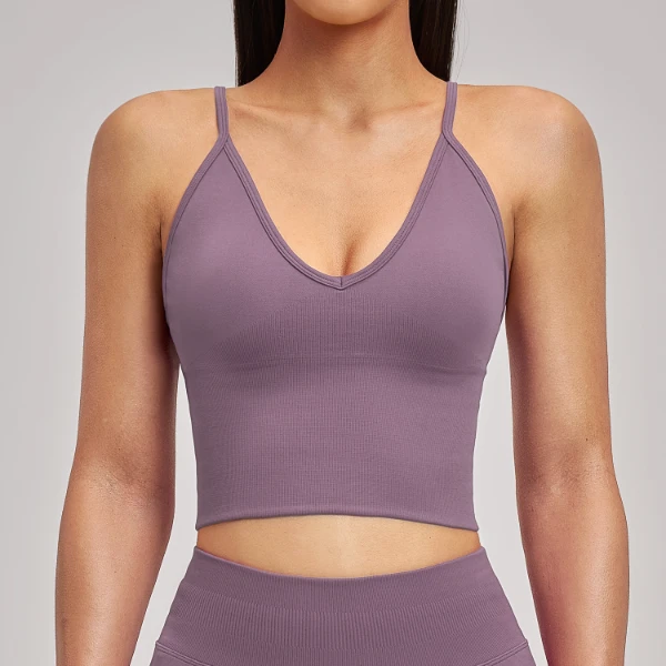 Seamless Activewear Sportswear Tank Top Custom Fitness Apparel Manufacturer
