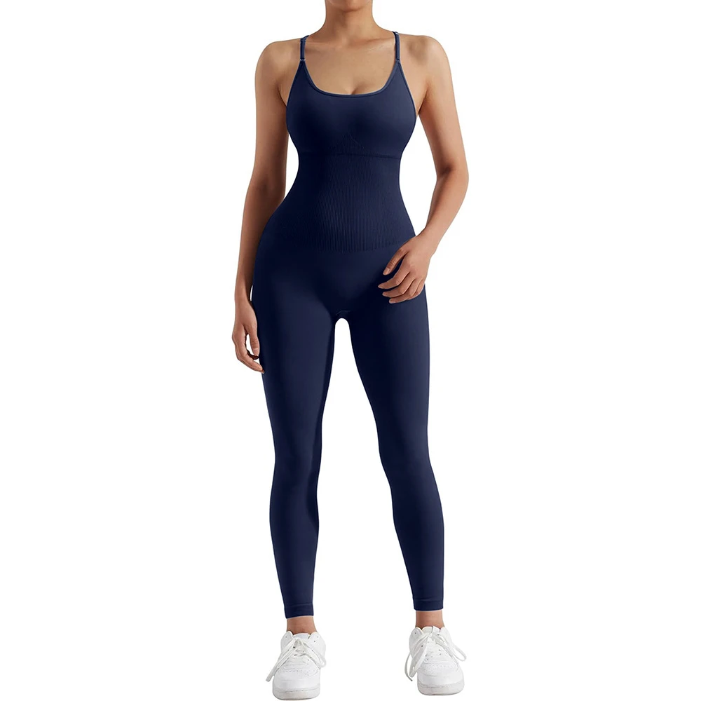 Clothes For Fitness Jumpsuit Workout Jumpsuit Manufacturer One Piece Athletic Jumpsuit Gym Jumpsuit Long