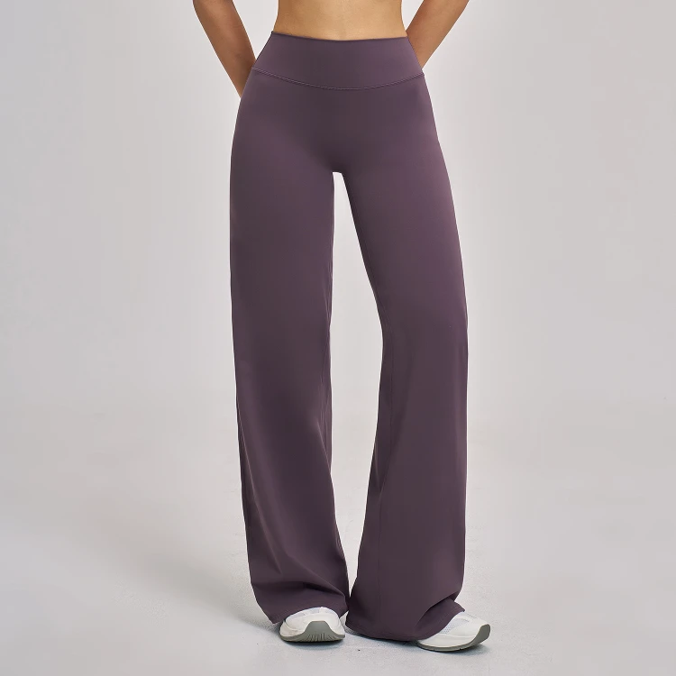 Custom Athletic Apparel Yoga Pants VS Flared Leggings Private Label Athletic Wear Manufacturers