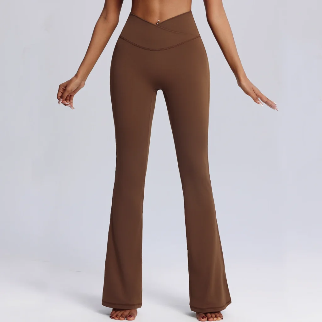 What Are Flare Leggings China Sports Apparel Flared Yoga Pants Manufacturers