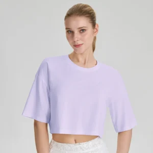 Personalized Workout Shirts Women's Workout Athletic Tops Sparkly Sportswear T-Shirts Manufacturer