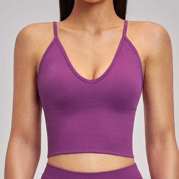 Seamless Activewear Sportswear Tank Top Custom Fitness Apparel Manufacturer