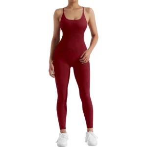 Clothes For Fitness Jumpsuit Workout Jumpsuit Manufacturer One Piece Athletic Jumpsuit Gym Jumpsuit Long