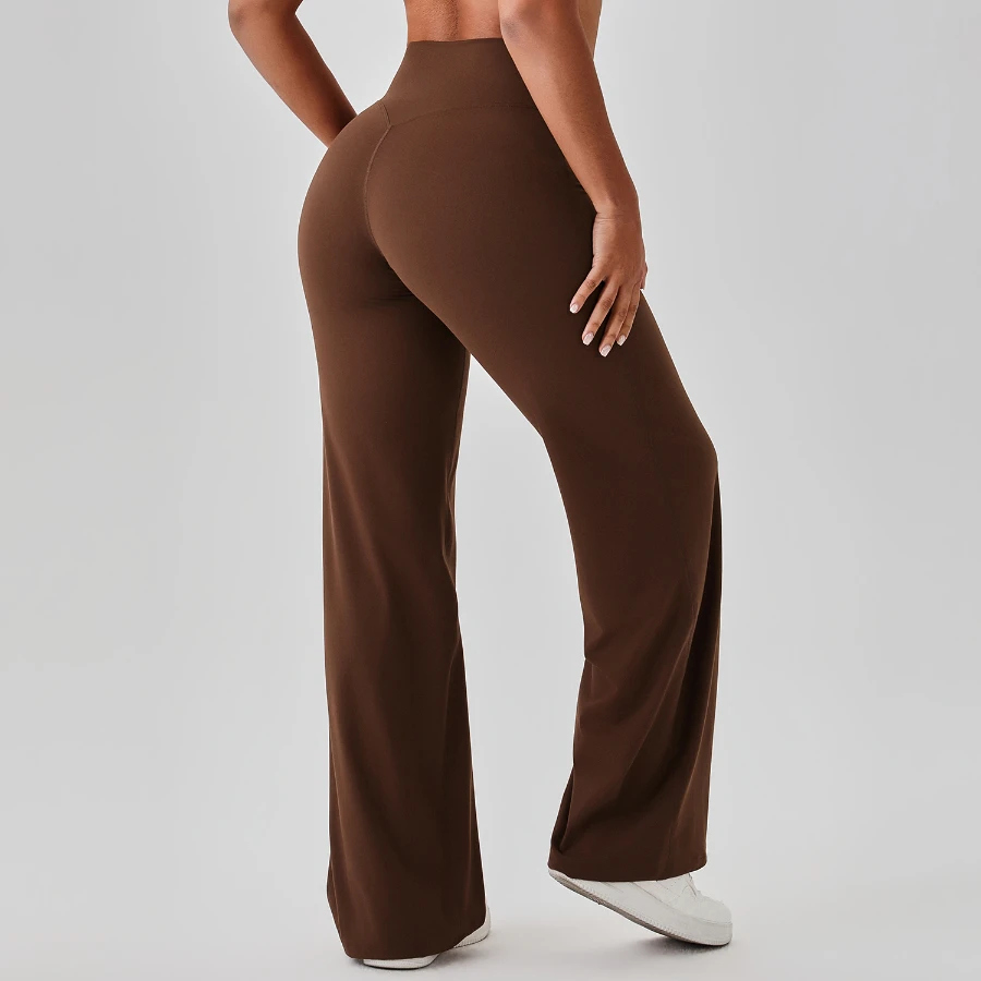 Yoga Pants VS Flared Leggings Private Label Athletic Wear Manufacturers Workout Clothes Supplier