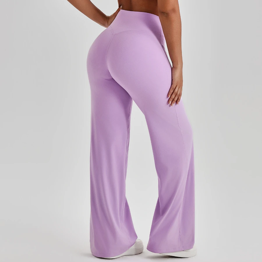 Yoga Pants VS Flared Leggings Private Label Athletic Wear Manufacturers Workout Clothes Supplier