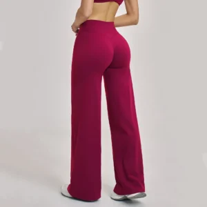 Custom Athletic Apparel Yoga Pants VS Flared Leggings Private Label Athletic Wear Manufacturers