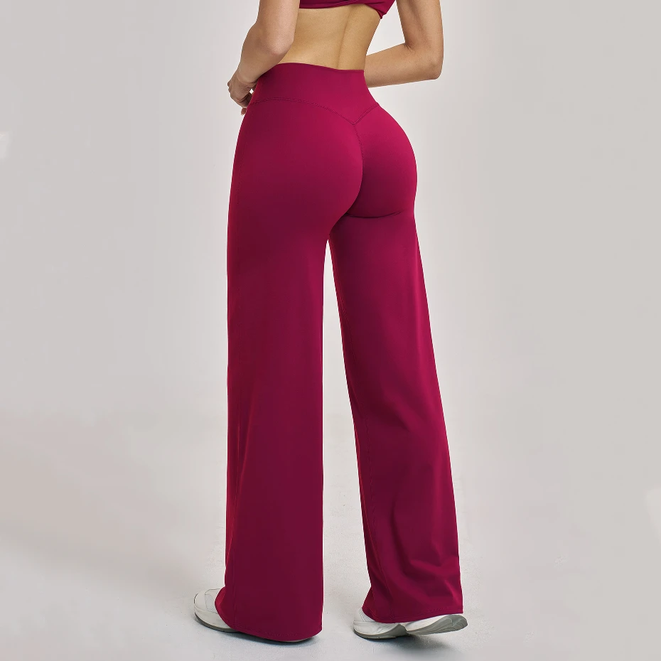 Custom Athletic Apparel Yoga Pants VS Flared Leggings Private Label Athletic Wear Manufacturers