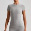 Sportswear Articles Short Sleeve Yoga Top Women's Activewear Wholesale Unique Sportswear Activewear Manufacturer Sportswear Articles Short Sleeve Yoga Top Women's Activewear Wholesale Unique Sportswear Activewear Manufacturer