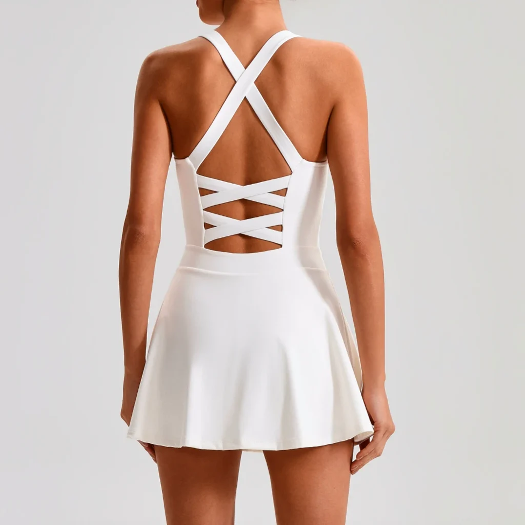 Spark Clothing Yoga Fitness Wear Manufacturer Skirted Shorts Gym Sexy Tennis Skirts