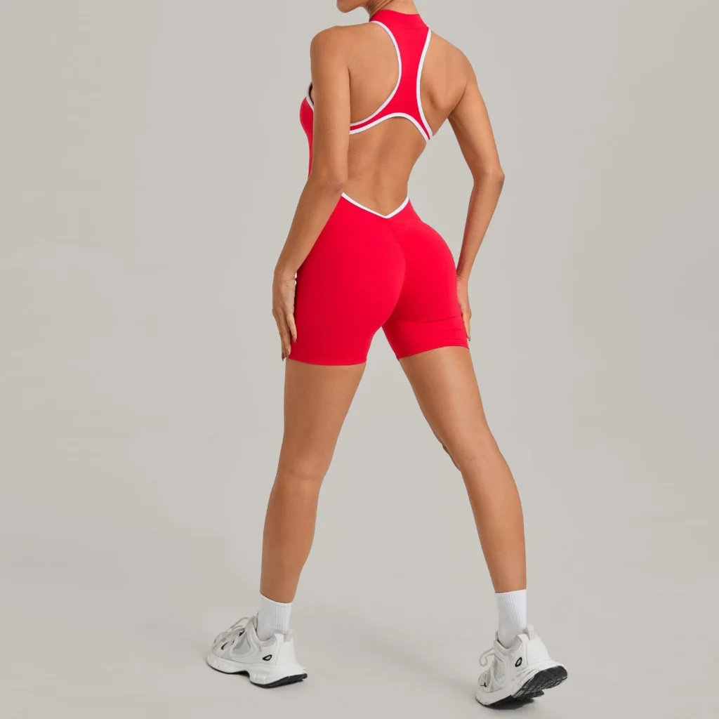Yoga Jumpsuit Short One Piece Yoga Jumpsuit Wholesale Activewear Suppliers Jumpsuit Sportswear Fitness
