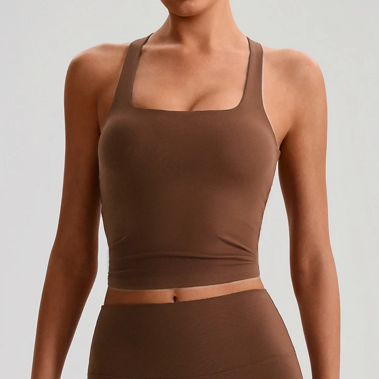 Wholesale Workout Gear Sportswear Tank Top Custom Fitness Apparel Manufacturer White Tank Top Activewear