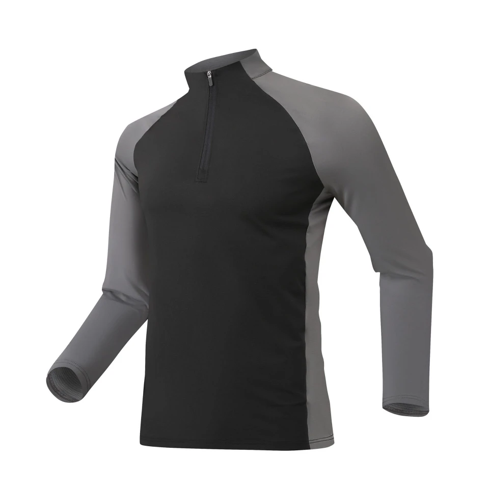 Gym Tops Men Yoga Set Long Sleeve Spark Mens Workout Clothes Supplier China Sports Apparel