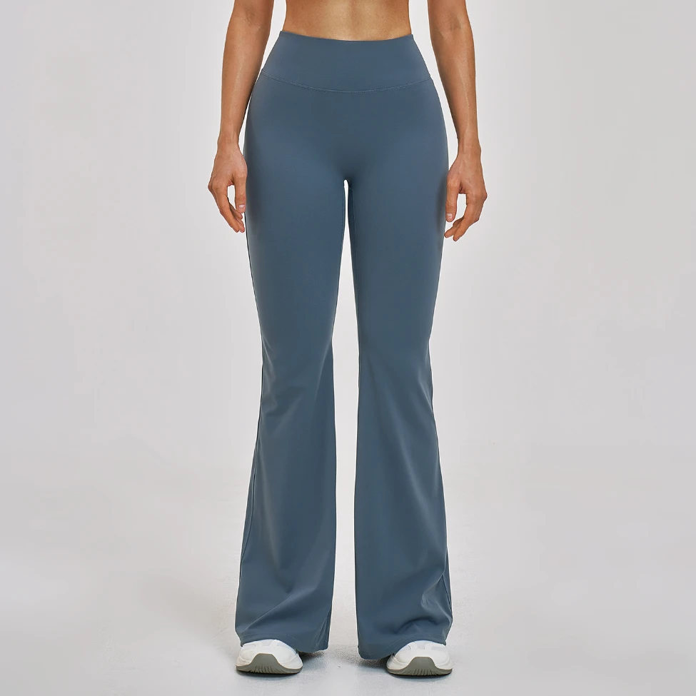 China Sportswear Yoga Pants VS Flared Leggings Custom Gym Clothing Activewear Apparel Manufacturers