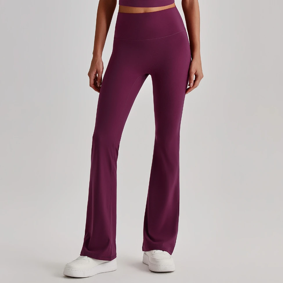 Exclusive Sportswear Yoga Pants VS Flared Leggings China Sports Apparel Flared Yoga Pants Manufacturers