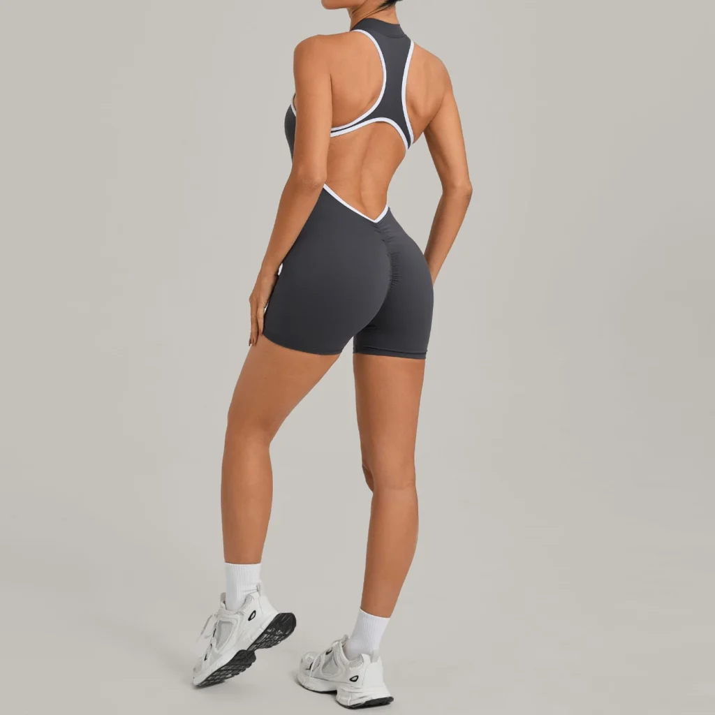 Yoga Jumpsuit Short One Piece Yoga Jumpsuit Wholesale Activewear Suppliers Jumpsuit Sportswear Fitness
