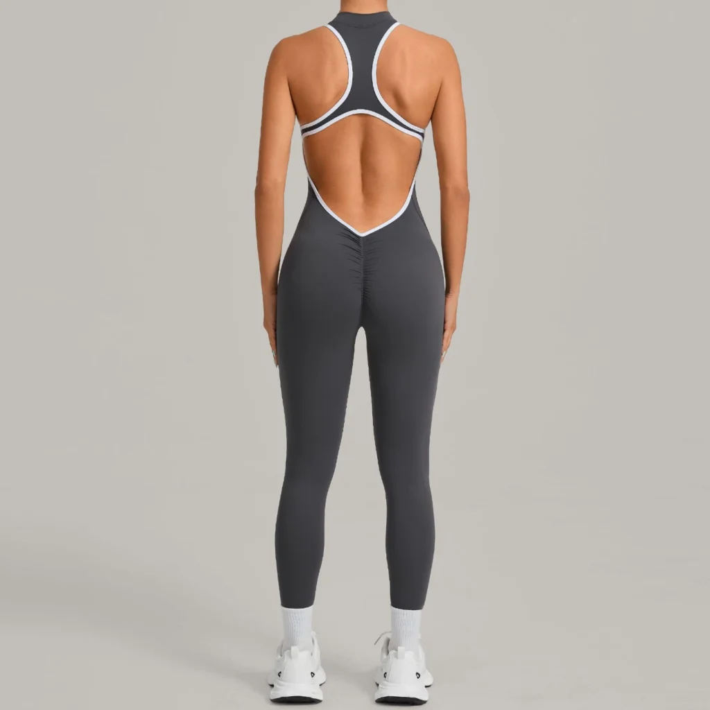 Athletic Jumpsuits Workout Jumpsuit Manufacturer One Piece Athletic Jumpsuit Custom Jumpsuits