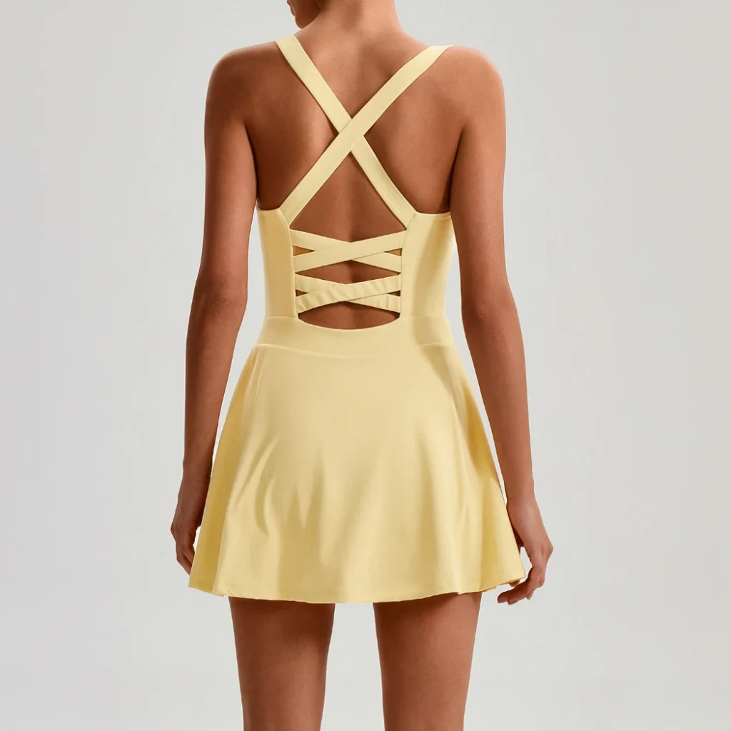 Spark Clothing Yoga Fitness Wear Manufacturer Skirted Shorts Gym Sexy Tennis Skirts