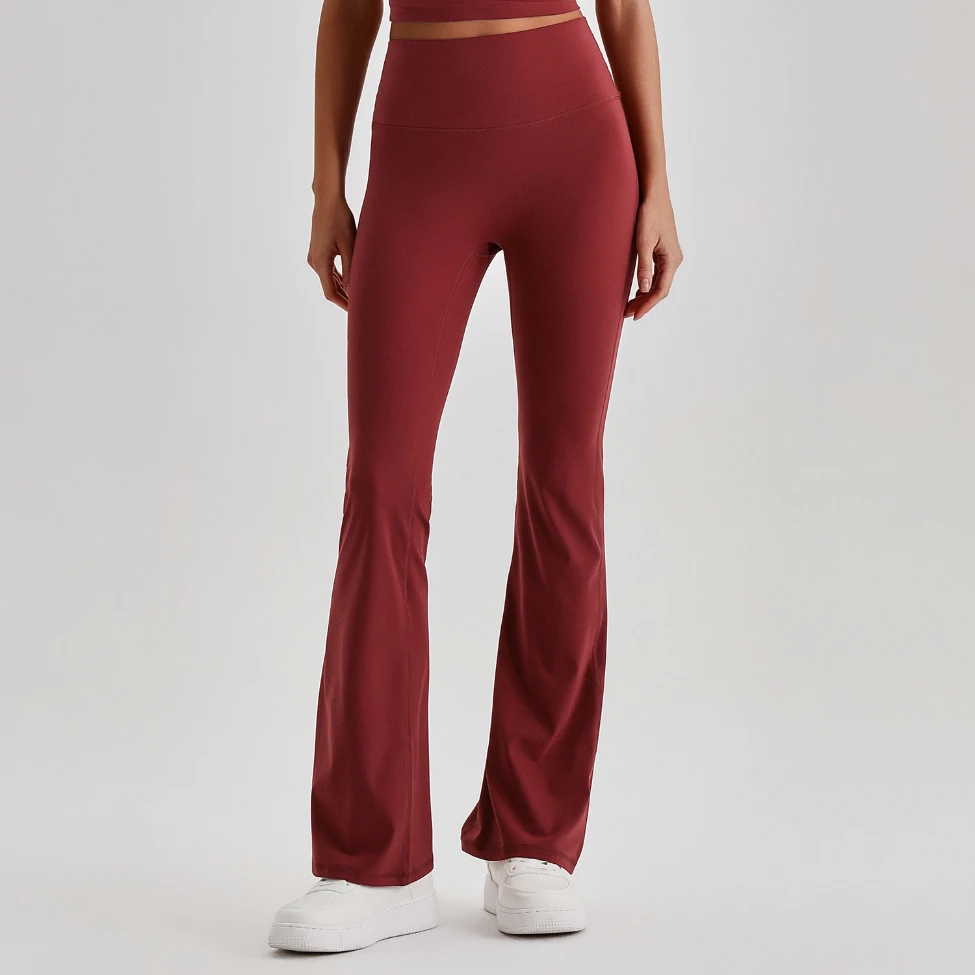 Exclusive Sportswear Yoga Pants VS Flared Leggings China Sports Apparel Flared Yoga Pants Manufacturers