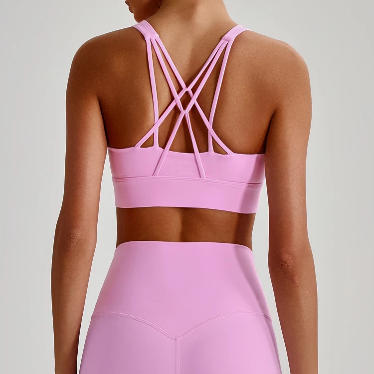 Custom Sports Bra Wholesale Built In Pads Sports Bra Sparkle Sports Bra Unbranded Gym Clothing Wholesale