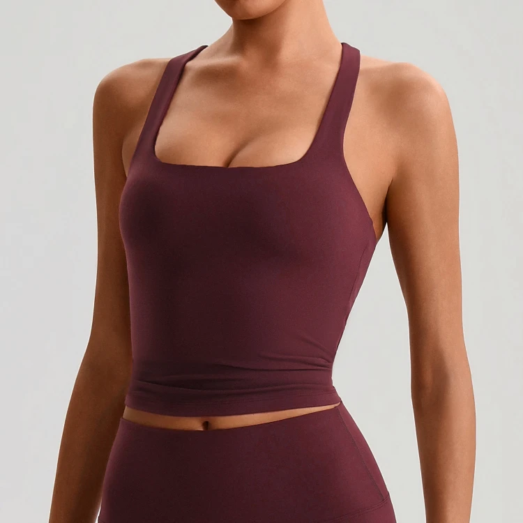 Wholesale Workout Gear Sportswear Tank Top Custom Fitness Apparel Manufacturer White Tank Top Activewear