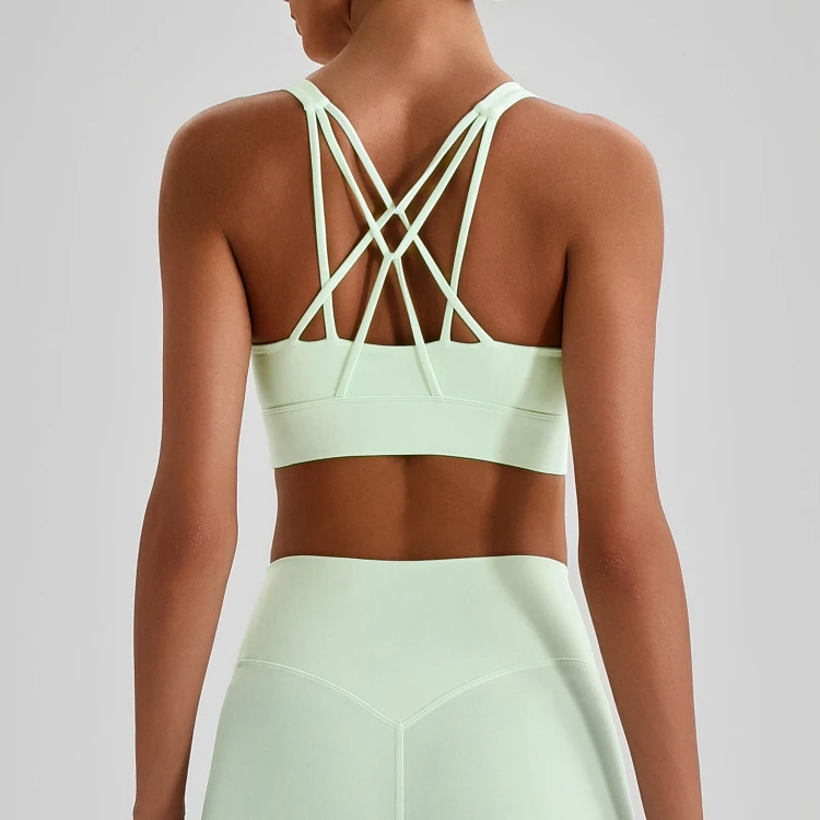 Custom Sports Bra Wholesale Built In Pads Sports Bra Sparkle Sports Bra Unbranded Gym Clothing Wholesale